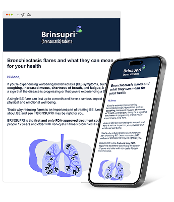 Phone with BRINSUPRI email image